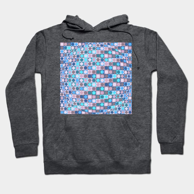 Circles in Squares Hoodie by JoanNinjaHen